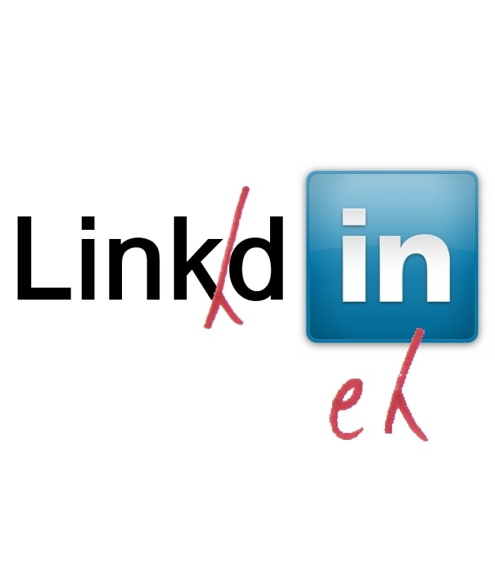 LinkedIn image proofreading
